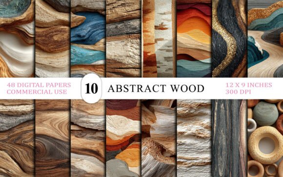 Download Rustic Abstract Wood Texture - Abstract wood Collection