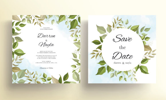Download Wedding Invitation Card Leaf Design - Leaf design Collection