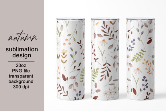 Download Tumbler Wrap, Autumn Leaf Design, PNG. - Leaf design Collection